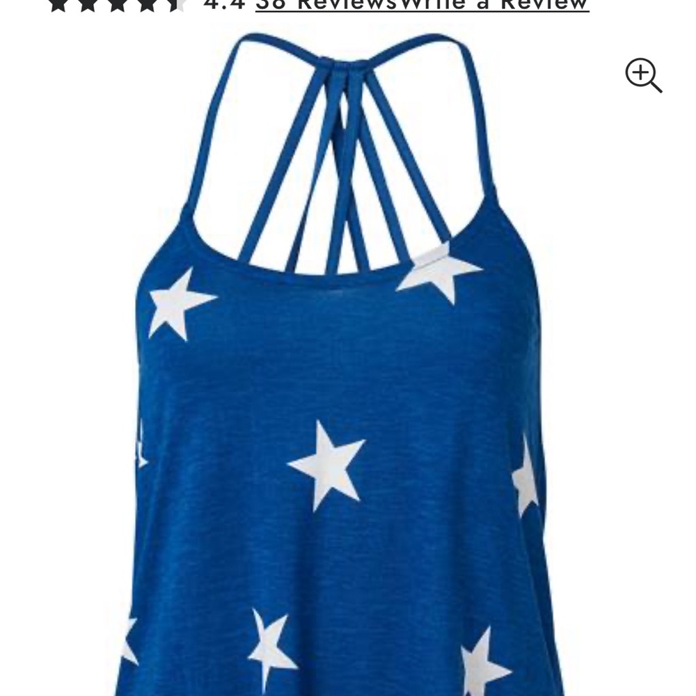 Strappy 4th of July Tank